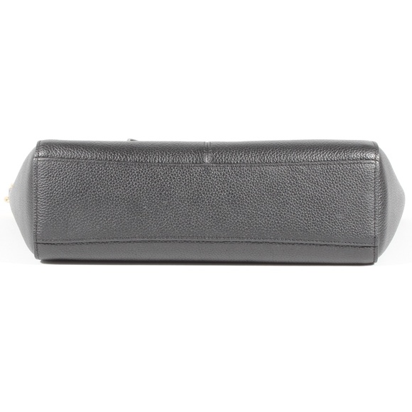 Coach Prairie Satchel Handbag Black Leather Purse - Picture 8 of 11